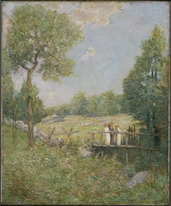 釣りパーティー 作： J. Alden Weir