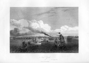 ニューヨーク、1855。 作： J. Archer