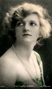 グラディスクーパー1888〜1971年、英国の女優、20世紀初頭。 作： J. Beagles and Co.