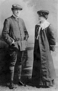 メイベルハックニーとローレンスアーヴィング、1907年。 作： J. Beagles and Co.
