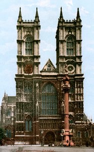 ウェストミンスター寺院、ロンドン、20世紀初頭。