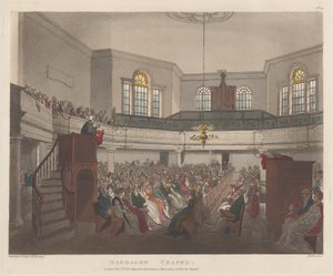 マグダレン礼拝堂、1809 年 2 月 1 日、1809 年 2 月 1 日。 作： J. Bluck