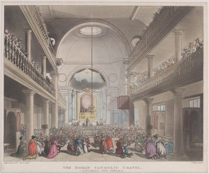 ローマ カトリック礼拝堂、リンカーンズ イン フィールズ、1808 年 4 月 1 日、1808 年 4 月 1 日。