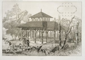避難所、1880年頃 作： J. Boussard