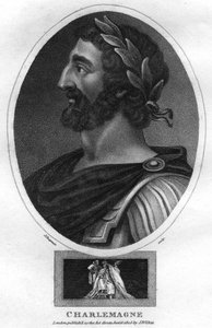 シャルルマーニュ、またはチャールズ大王、フランク王と神聖ローマ皇帝、1805年。