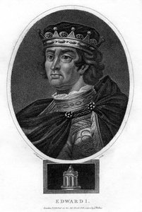 イギリスのエドワード1世、1804年。 作： J. Chapman
