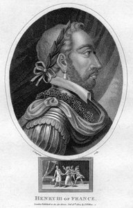 ヘンリー3世、フランス国王、1804年。 作： J. Chapman
