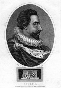 イギリスのジェームズ1世、1804年。 作： J. Chapman