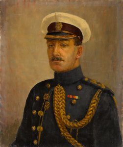 チャールズ・セシル・ロウ・マーフィー中尉、インド陸軍参謀 作： J. Chapman