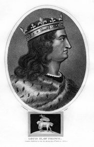 ルイ9世、フランス国王、1805年。 作： J. Chapman