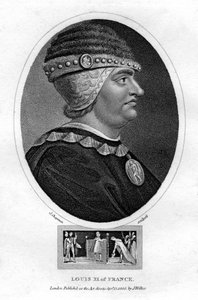 ルイ11世、フランス国王、1805年。 作： J. Chapman