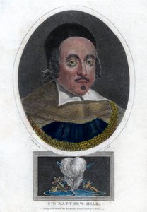 マシューヘイル卿、17世紀イギリス首席判事、1808年。 作： J. Chapman