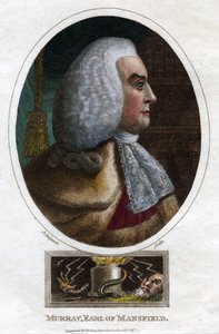 ウィリアムマレー、マンスフィールド初代伯爵、1817年。 作： J. Chapman