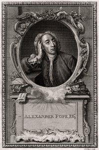 アレクサンドルポープ、1774年 作： J. Collyer