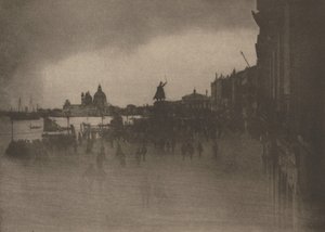 カメラワーク: The Riva Schiavoni, Venice 作： J. Craig Annan