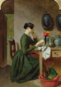 家政婦、1858年頃 作： J. Davies