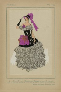 非常にパリジャン、1923年、No 7: 2 - 王宮。 - 魅力的に貴重な... 作： J. Dory