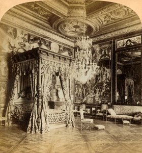 1889年、フランス、フォンテーヌブローの宮殿、キャサリンドメディシスの応接室。 作： J. F. Jarvis
