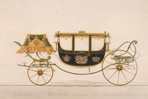 市長ウィリアム・ハンターの市民の馬車（1851年 作： J Gilfoy