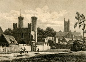 カンタベリー、ケント、1822年。 作： J. Greig