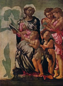 聖ヨハネと天使たちのマドンナと子供、c1497、1938