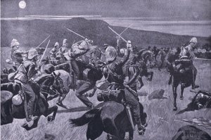 スティーンカンプバーグ付近における第19ハッサーズの月光攻撃（「After Pretoria: The Guerilla War」からの抜粋