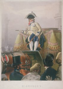 メイフェアのコーチマン、1854年、ロンドン 作： J Harris
