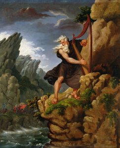 フィリップ・ジェイムズ・ド・ルーザブール（1740-1812）の原画による『吟遊詩人 作： J. Harrison