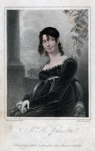 Hジョンストン夫人、1812年。 作： J. Hopwood