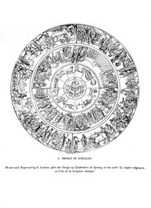 アキレスの盾、1843 作： J. Jackson