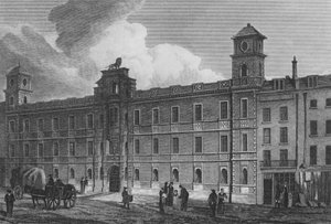 ノーサンバーランド・ハウス、ロンドン（彫刻 作： John Preston Neale