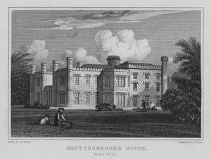 Shottesbrooke House, Berkshire (Englanding) 作： John Preston Neale
