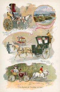 1837年のハンソムと今日のハンソム 作： J. R. Sinclair