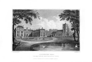 Beddington Park、サットン、サリー、1829年。 作： J. Rogers
