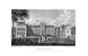 ダルウィッチ大学、ロンドン、1829年。 作： J. Rogers