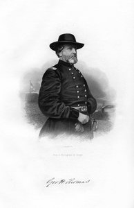 ジョージヘンリートーマス、北軍総督、1862-1867年。 作： J. Rogers