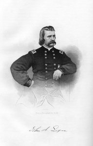 ジョンアレクサンダーローガン、北軍の兵士および政治家、1862-1867。 作： J. Rogers