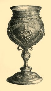 ココナッツカップ、c1585、1881年。 作： J. S. Goepel