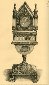 聖遺物箱、13世紀初頭、1881年。 作： J. S. Goepel