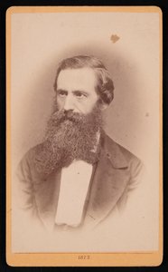 モルデカイ キュービット クックの肖像 1825 ～ 1914 年、1873 年。