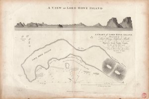 ロード・ハウ島の海図 作： J. Stockdale