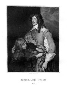 ジョージゴーリング、ロードゴーリング、イギリス王立兵士、1827年。 作： J. Thomson