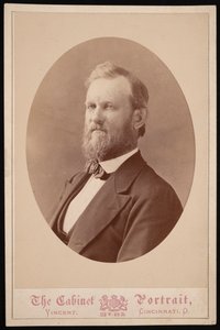 JHの肖像 ホワイト、1874年から1881年の間。 作： J and W Vincent