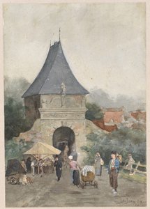 SchoonhovenのVeerpoort 作： J. de Jong Ezn