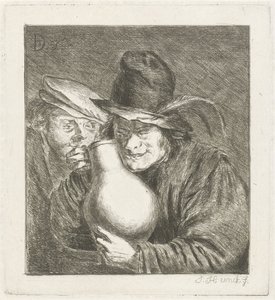 水差しを持つ 2 人の農民 作： Jabes Heenck
