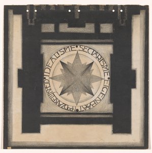 裏表紙 ヴェンディンゲン 1920 作： Jac Jongert