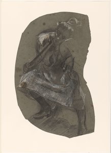 立っている女性像 作： Jac van Looij