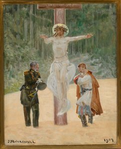 和解（1863年の蜂起を描いた象徴的な場面） 作： Jacek Malczewski