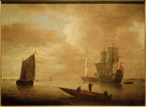穏やかな海 作： Jacob Adriaensz Bellevois