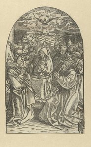 聖霊の注ぎ マリアの生涯（シリーズタイトル） 作： Jacob Cornelisz van Oostsanen
